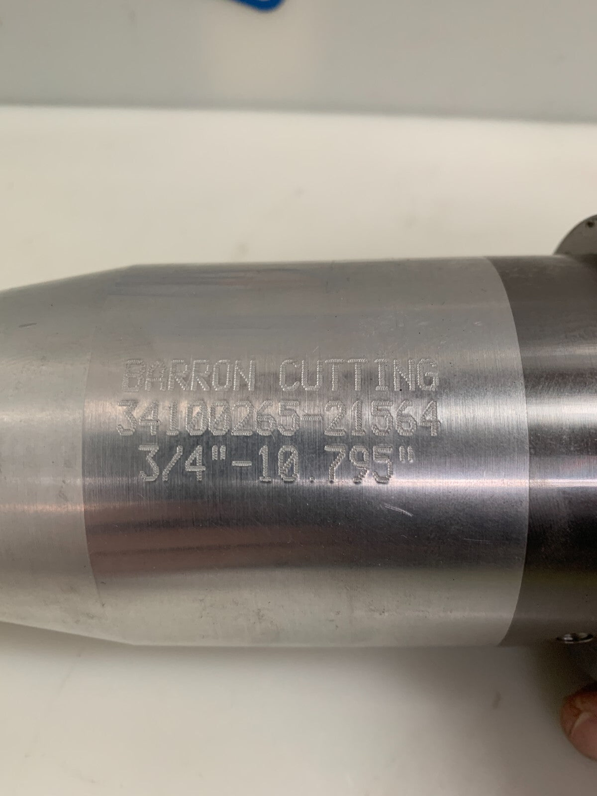 BARRON CUTTING MILL 34100265-21564 3/4"-10.795" W/ INGERSOLL 5X8W-20R10