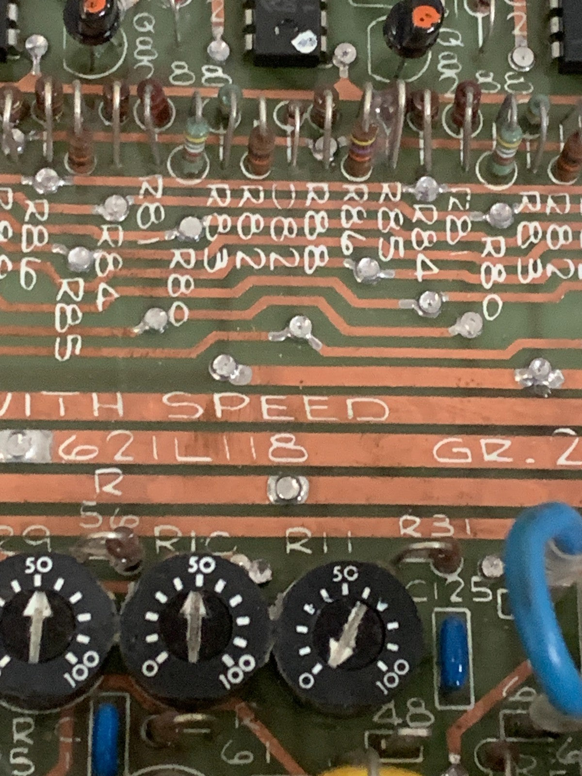 GENERAL ELECTRIC 6 PULSE REVERSING SPEED CURRENT REGULATOR CIRCUIT BOARD5