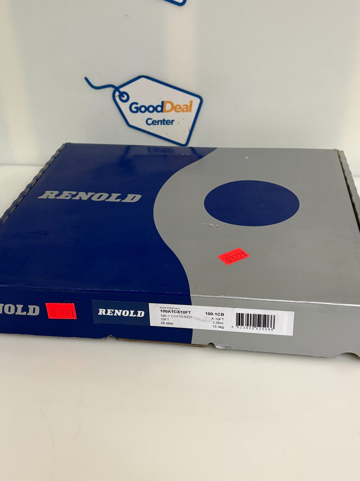 RENOLD SINGLE ROLLER CHAIN 100A1CX10FT 100-1CB