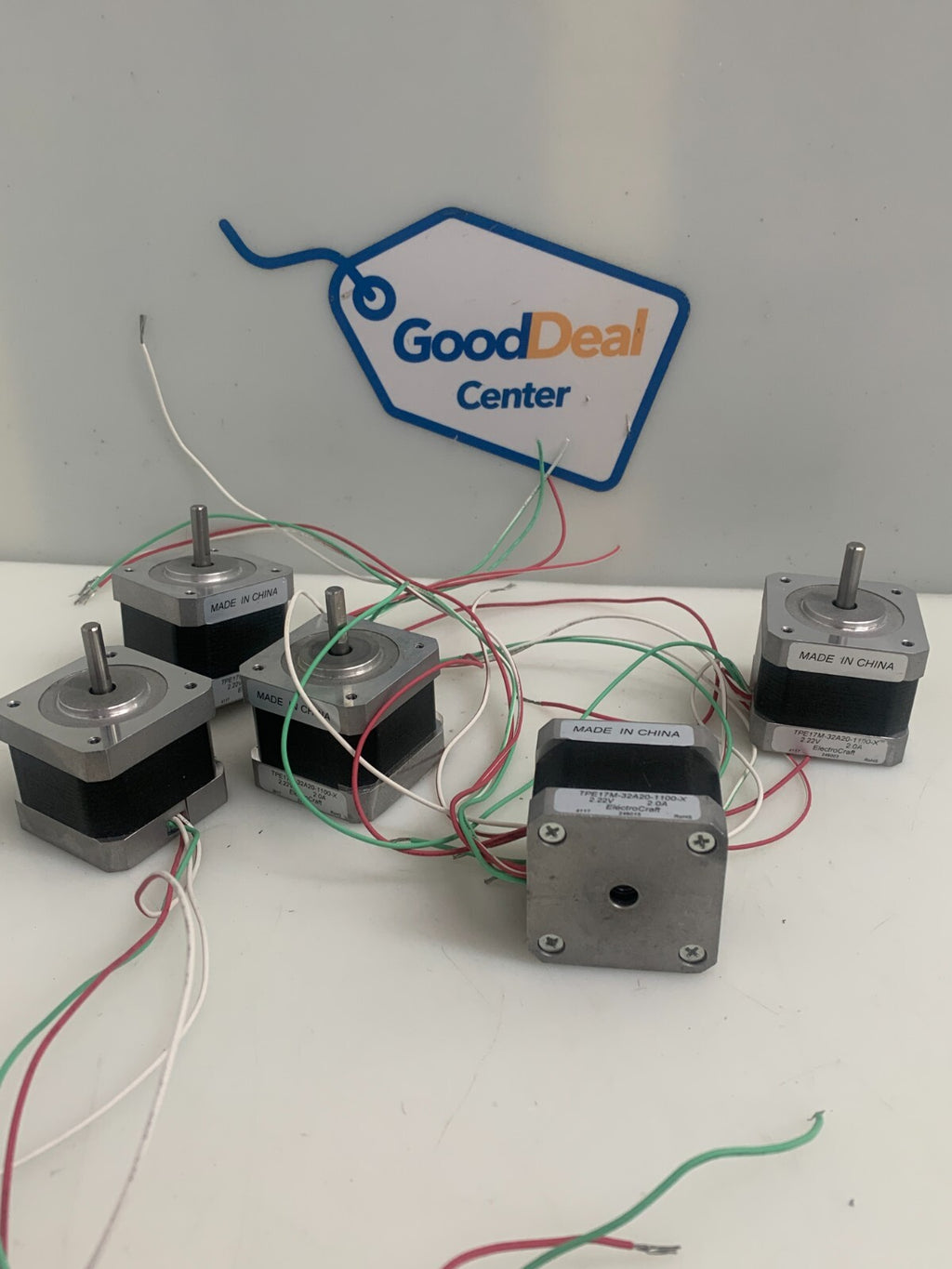 Lot of 5 ELECTRO CRAFT Stepper Motor TPE17M-32A20-1100-X
