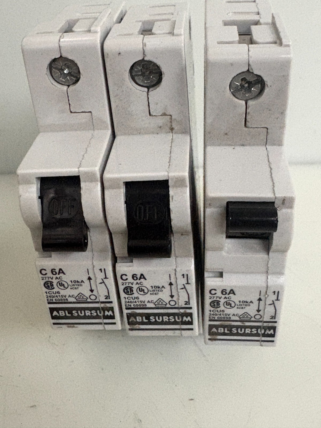MIX LOT OF 7 ABL SURSUM BREAKER MANUAL MOTOR CONTROLLER1