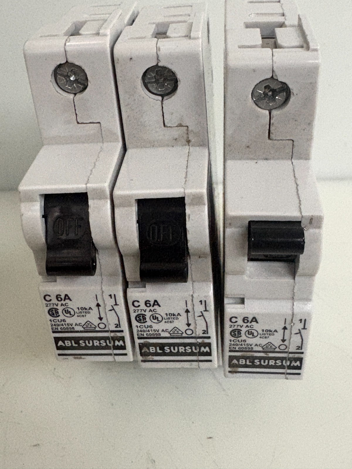 MIX LOT OF 7 ABL SURSUM BREAKER MANUAL MOTOR CONTROLLER1