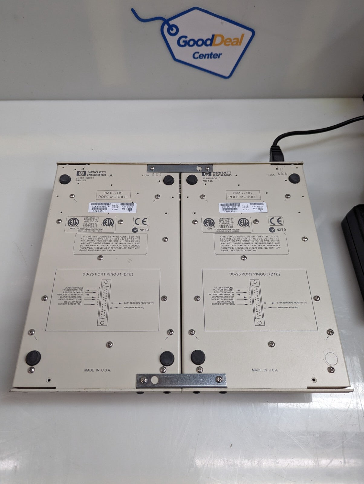Double HP PM16-DB Port Modules6
