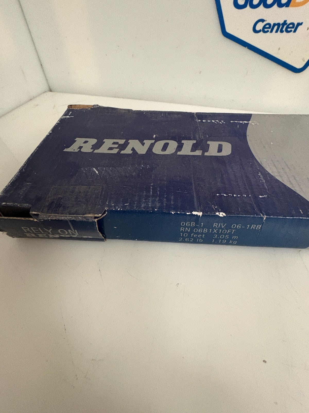RENOLD ROLLER CHAIN RN 06B1X10FT 10FT 06-1RB1