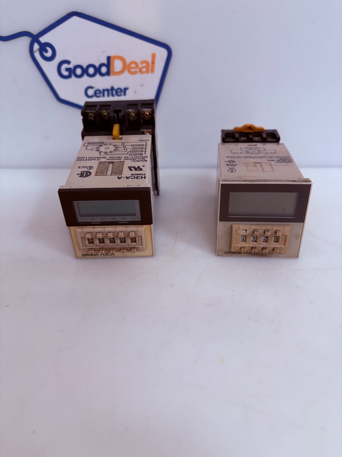 OMRON TIMER MIX LOT 1XH3CA-A 1XH3CA-8H