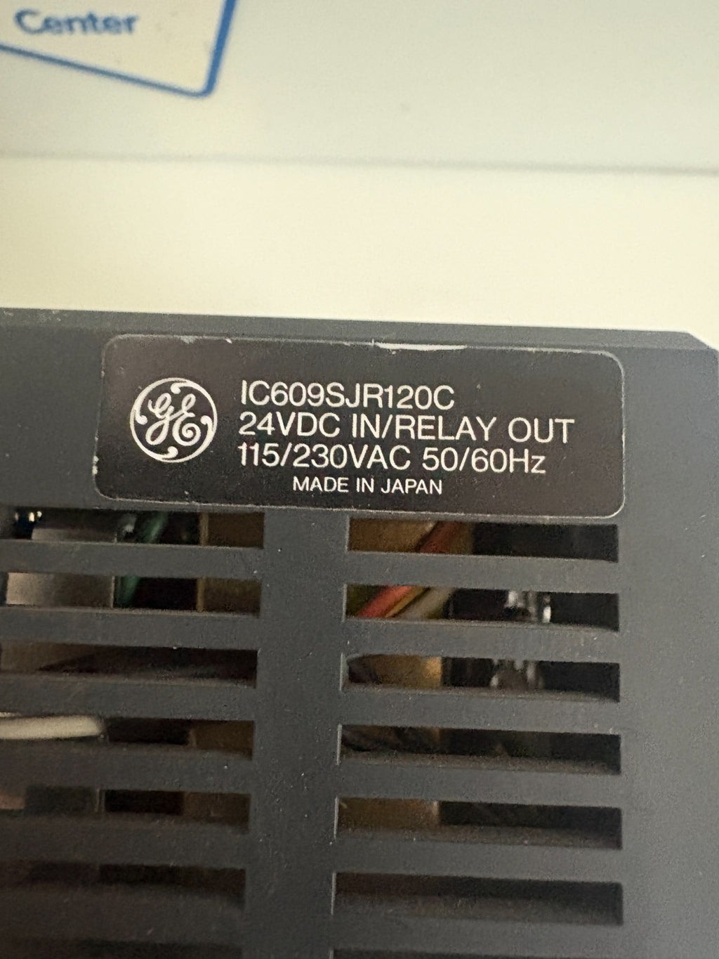 GENERAL ELECTRIC SERIES ONE JUNIOR IC 609 SJR120C3
