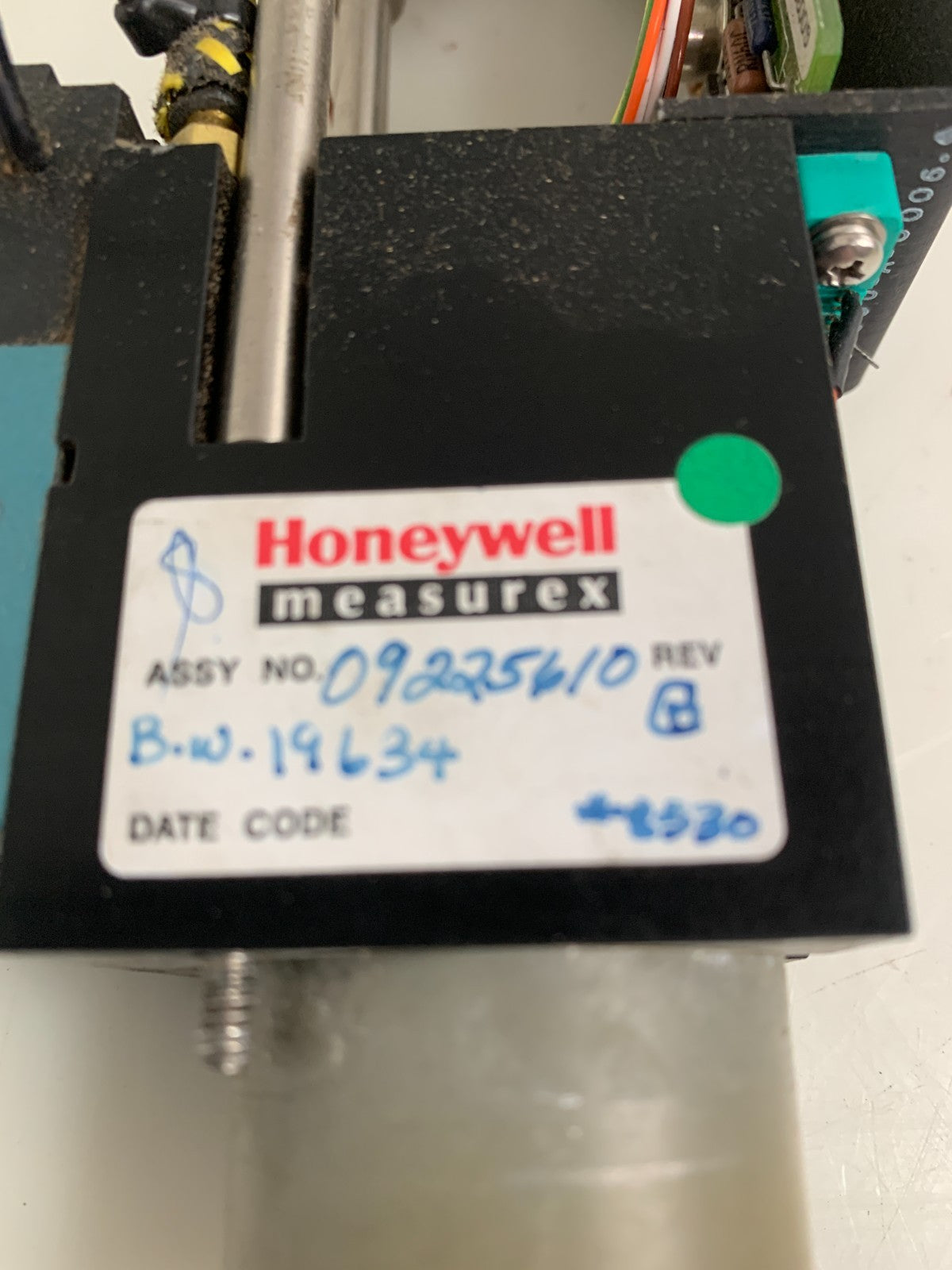 HONEYWELL Measurex  Air Gap Temperature Sensor  09225610  Rev G