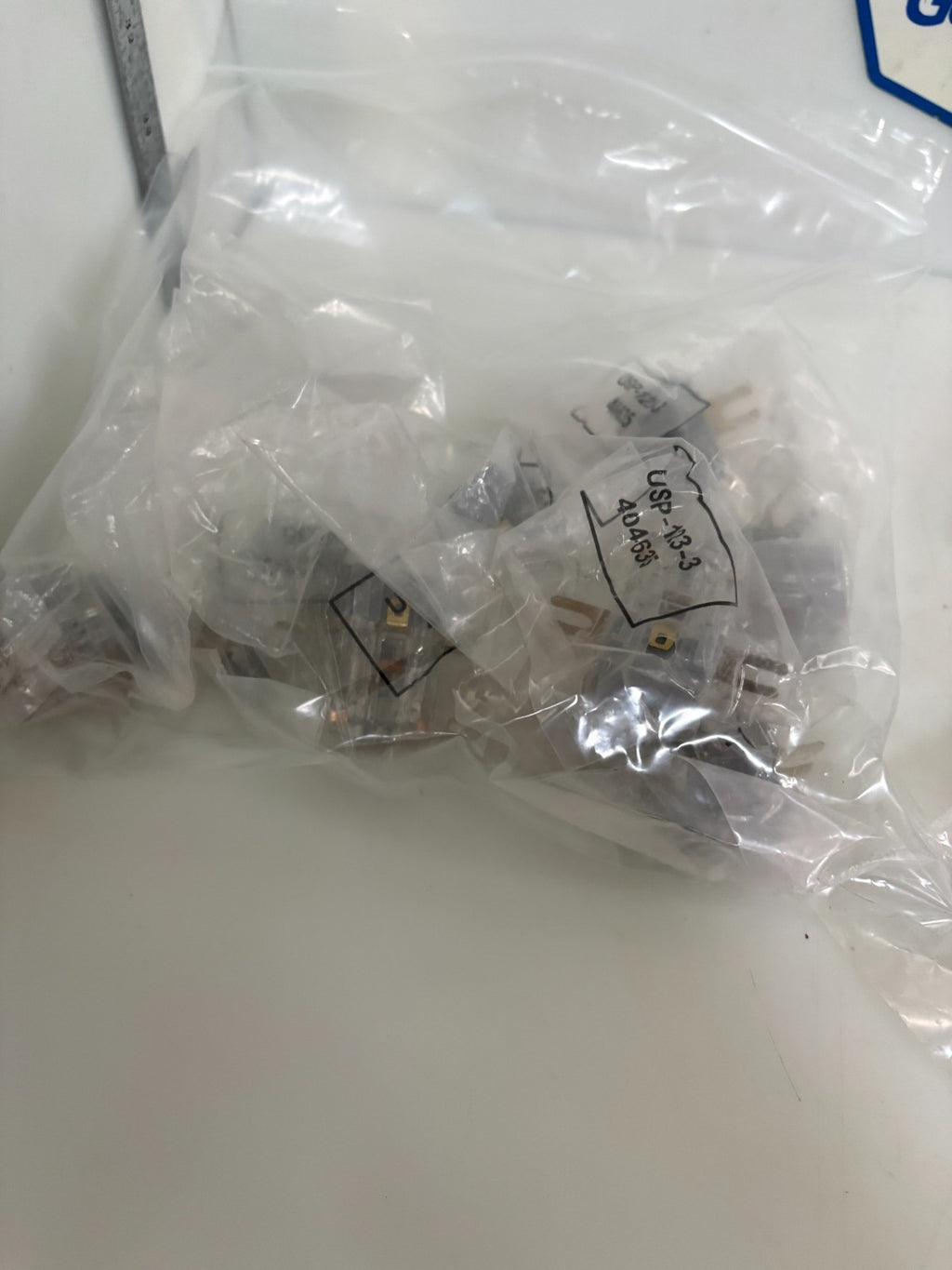 LOT OF 10 CORNING UNIVERSAL STATION PROTECTOR USP-123-33