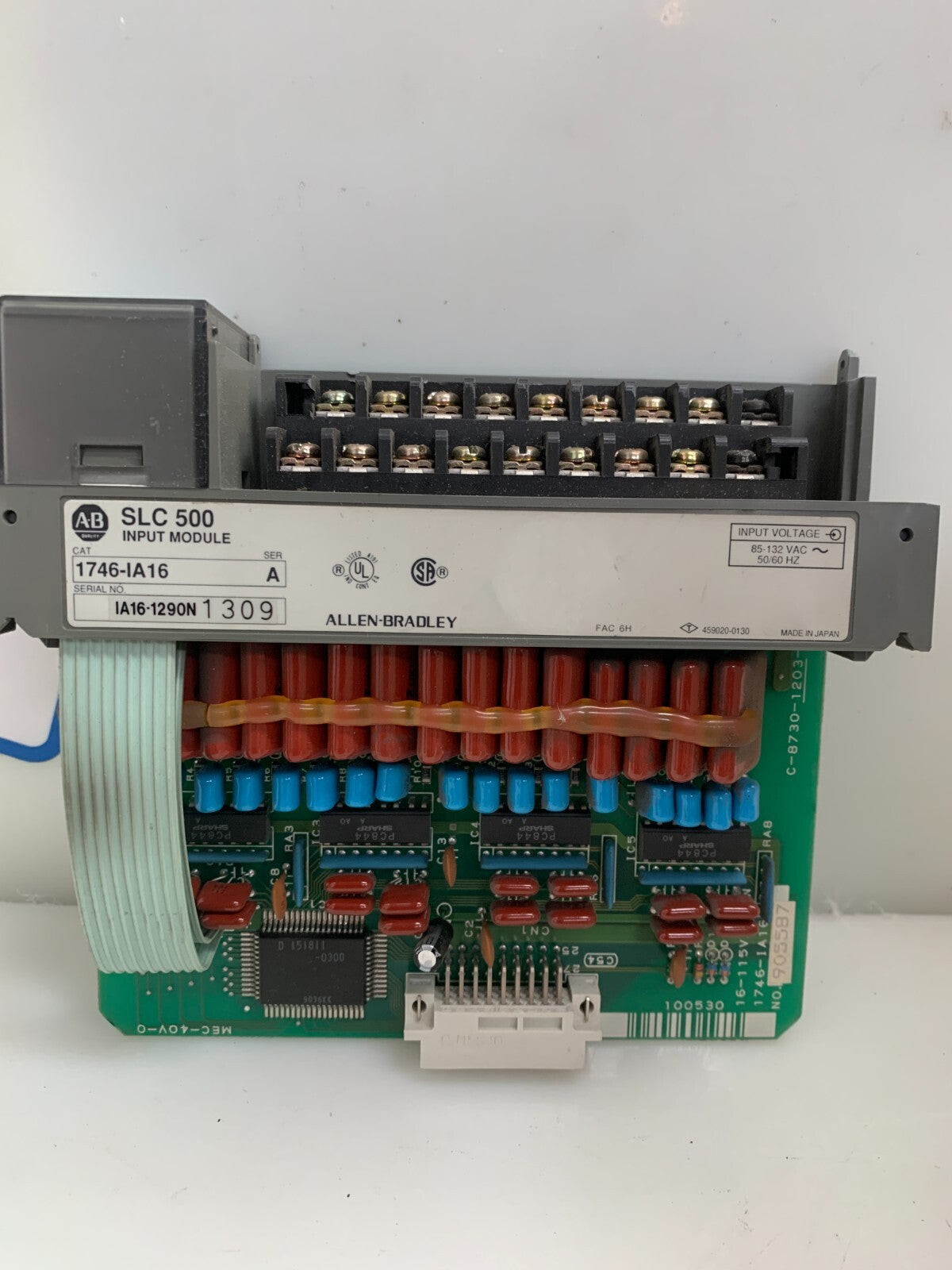 ALLEN-BRADLEY SLC500 Input Module  1746-IA16  Ser A