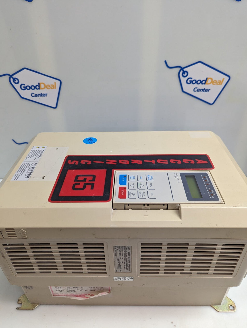 Yaskawa Accutronics CIMR-G5U5011 G5 AC Drive 3 phase 500-600V 21A
