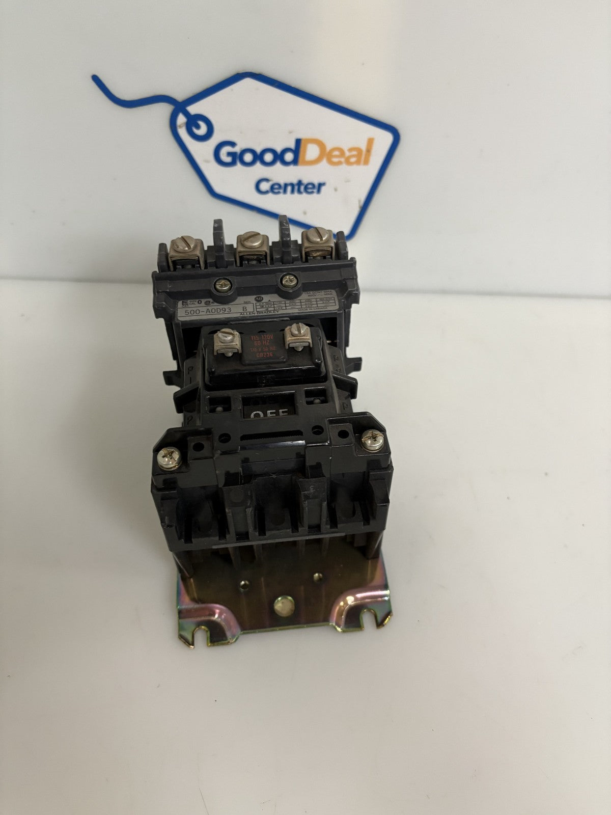 ALLEN BRADLEY CONTACTOR 500-AOD93 B