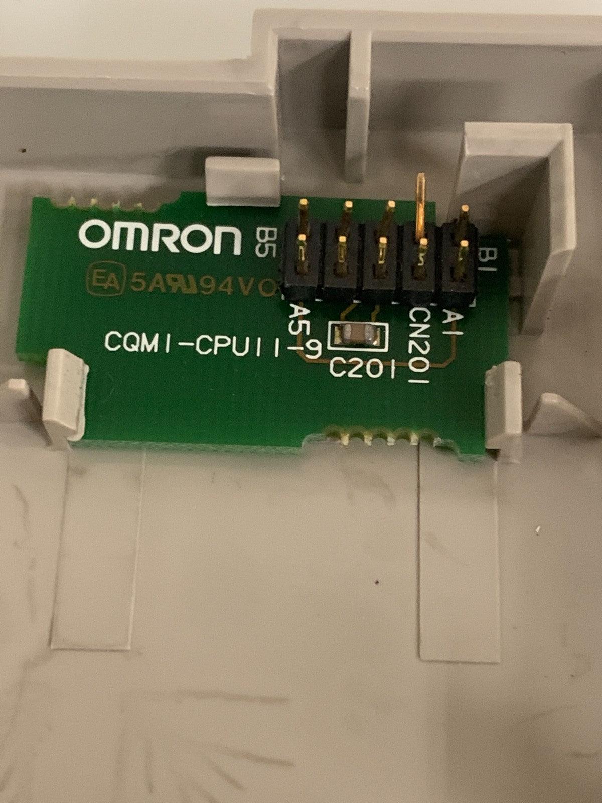 LOT OF 2 OMRON CPU END COVER CQM1-CPU11-9