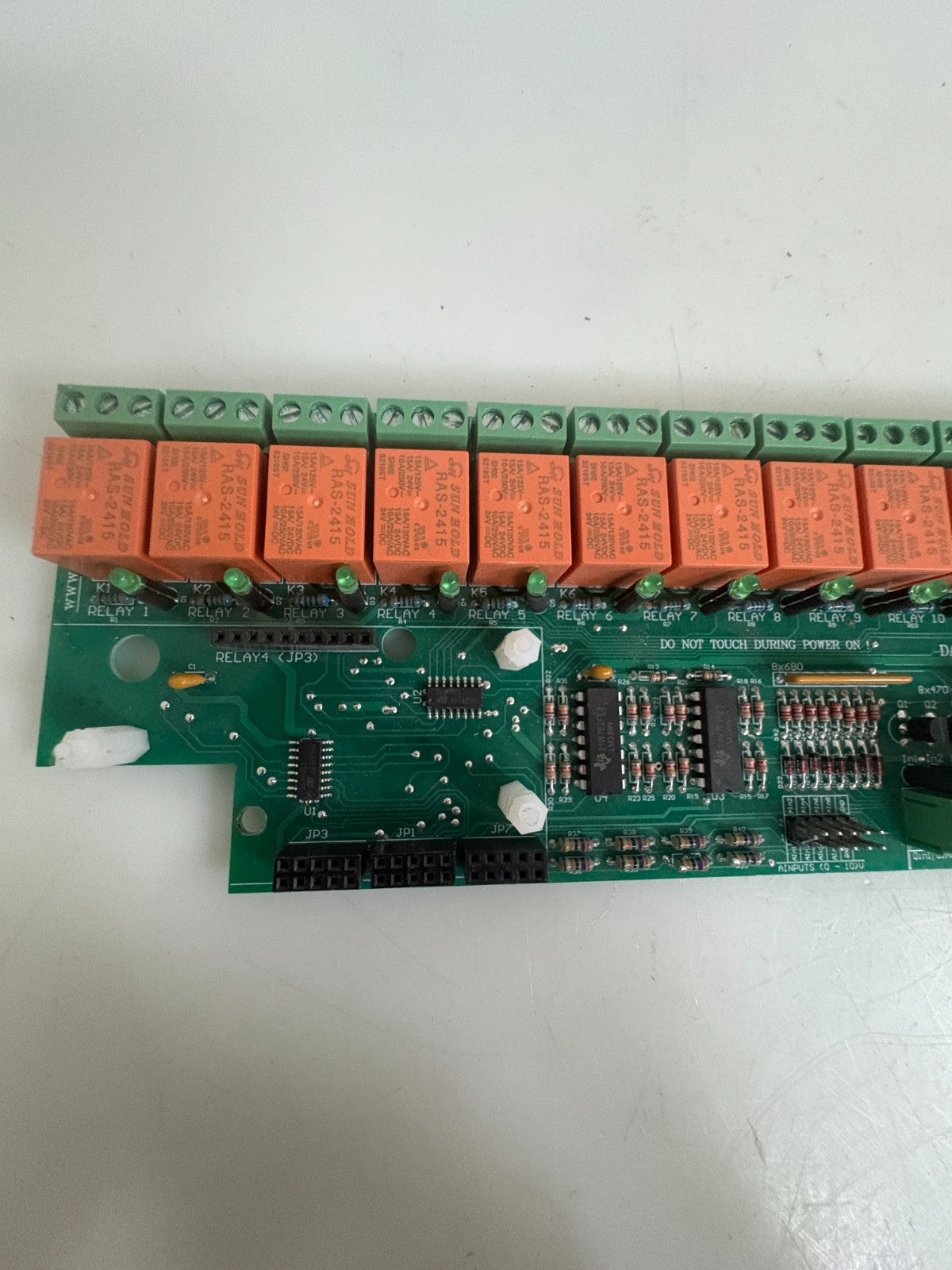 DENKOVI 12 WAY RELAY OUTPUT/16 INPUT MODULE DAE-PB-R012/Di8/Ai8