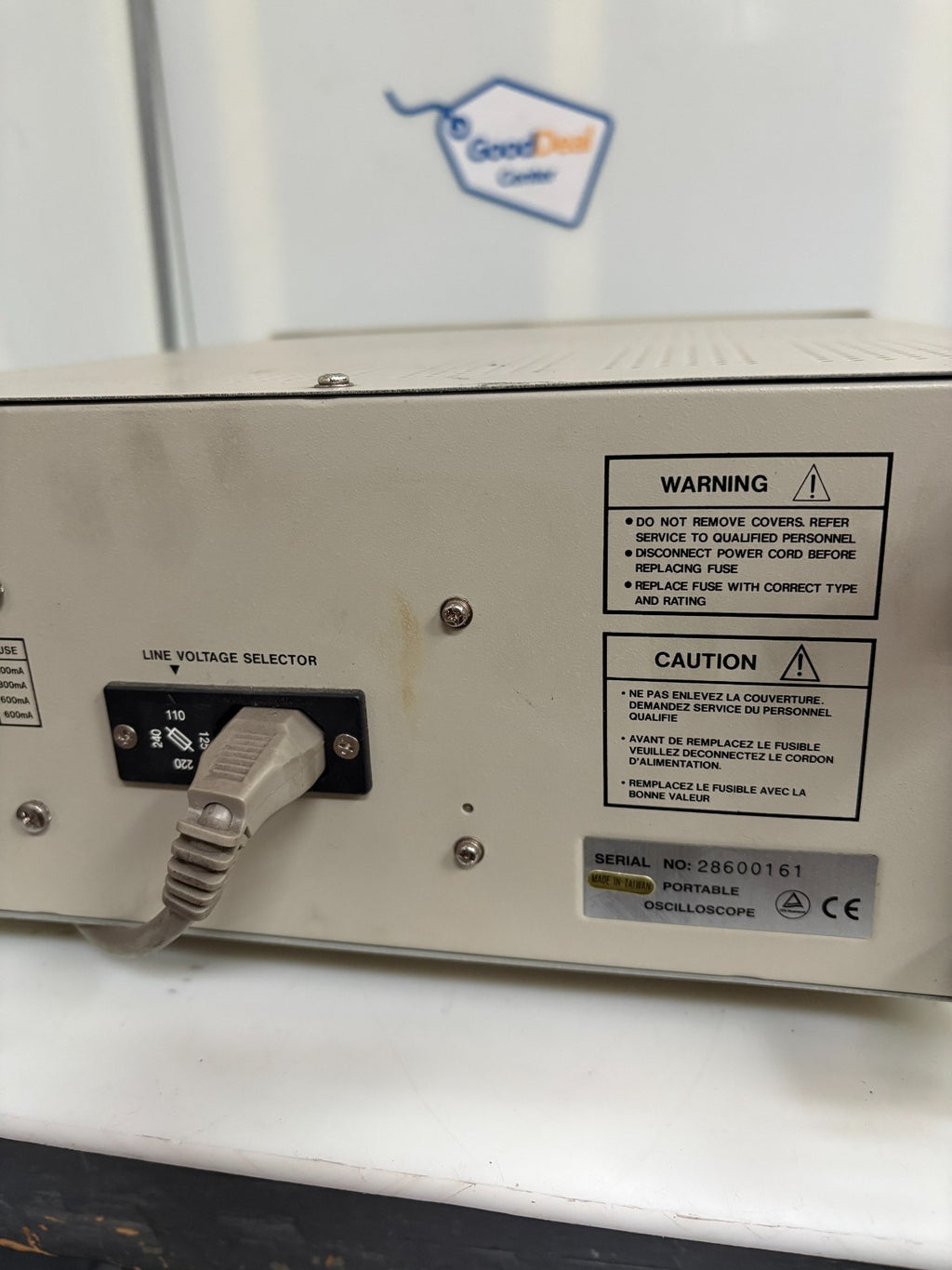 BK PRECISION OSCILLOSCOPE 2120B