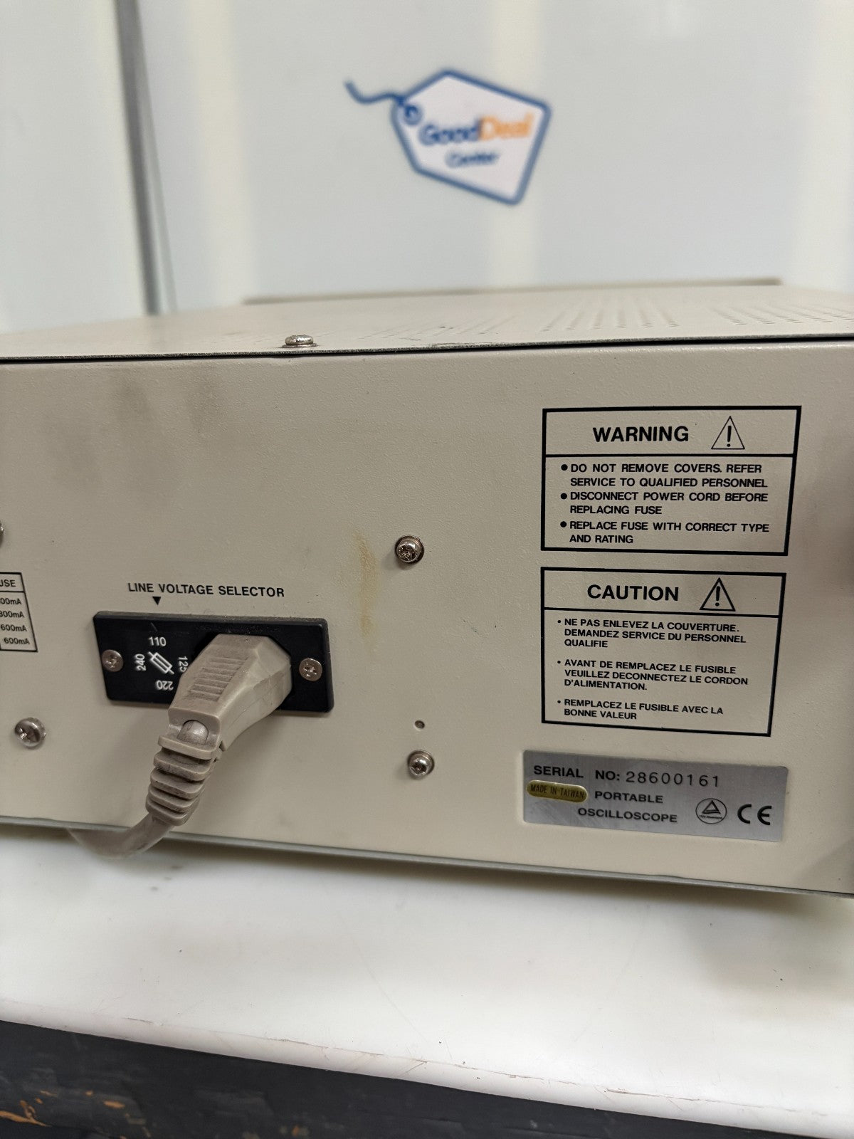 BK PRECISION OSCILLOSCOPE 2120B