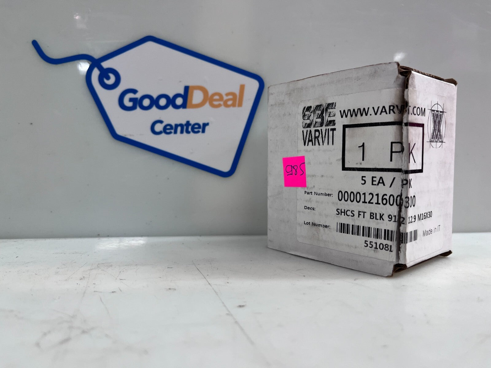 SBE VARVIT 0000121600300 Screws (5 PER BOX, LOT OF 3)