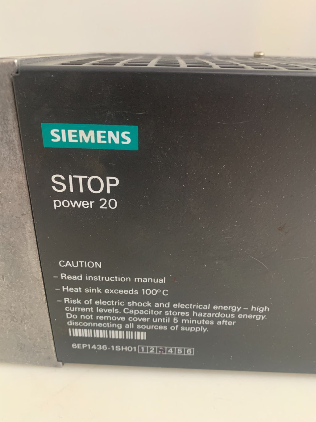 SIEMENS SITOP POWER 20 POWER SUPPLY