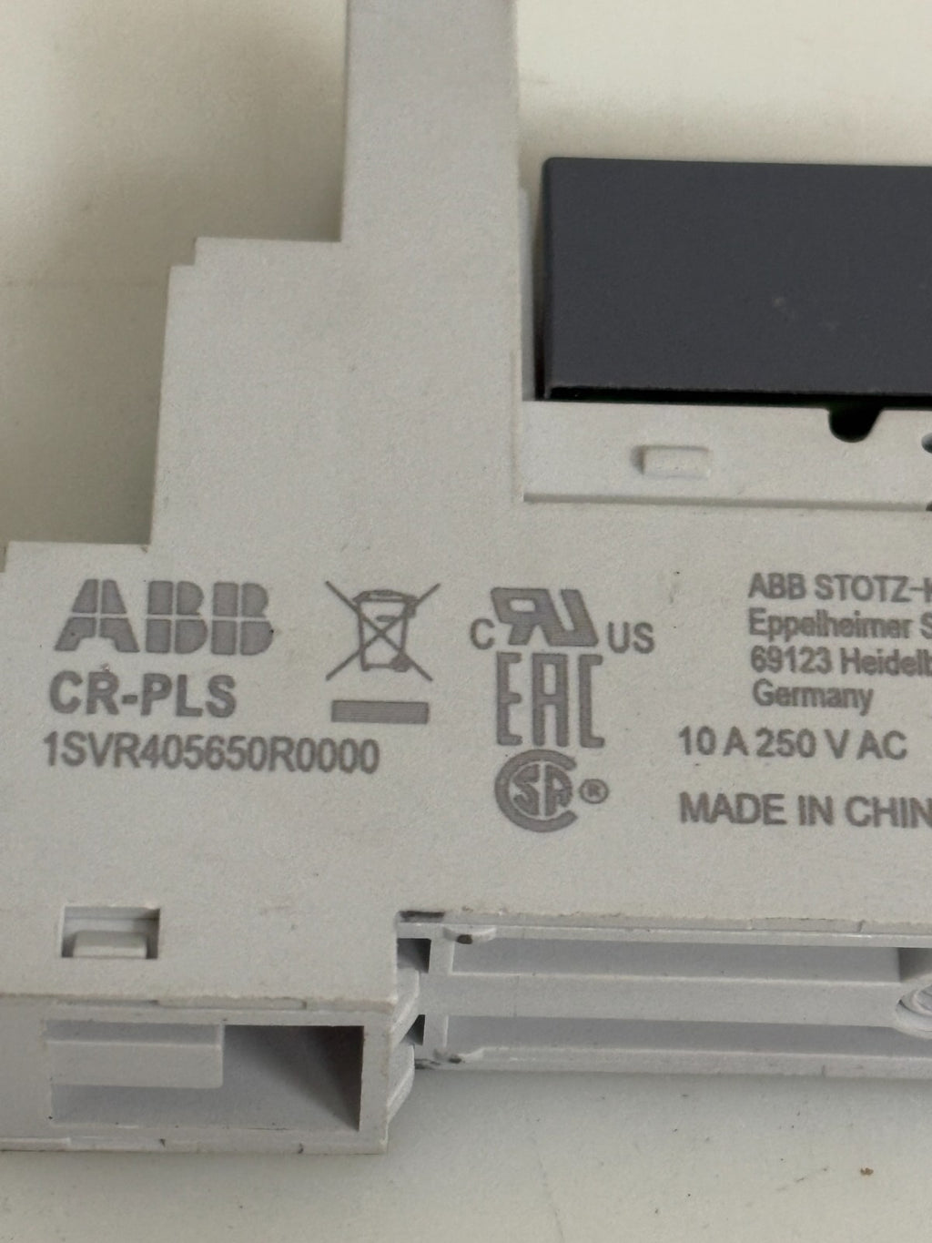 ABB RELAY CR-P024DC2 W/CR-PLS BASE