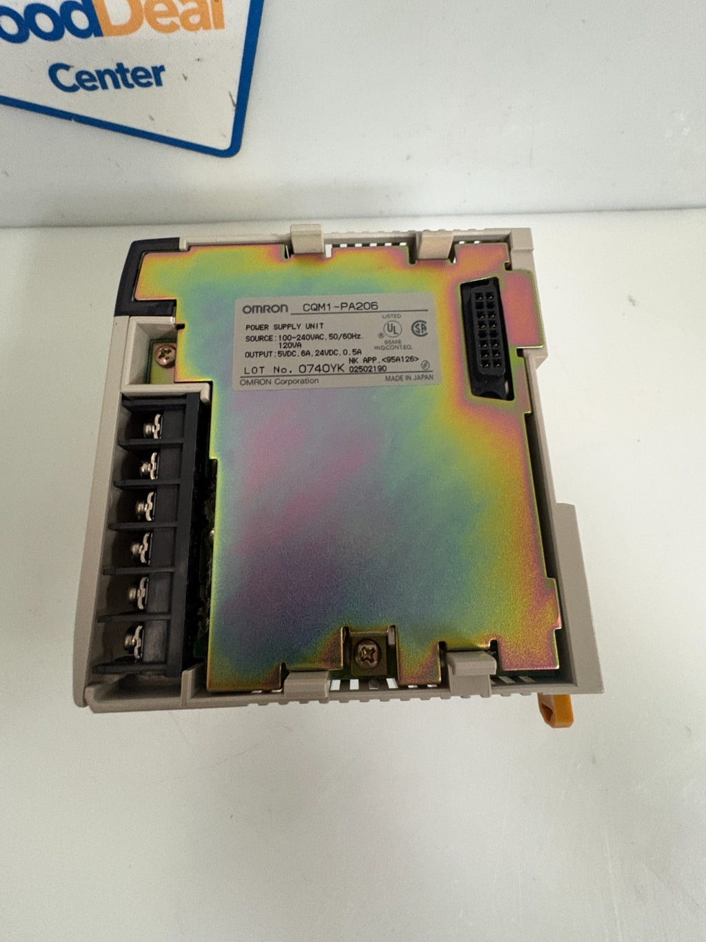 OMRON POWER SUPPLY CQM1-PA206