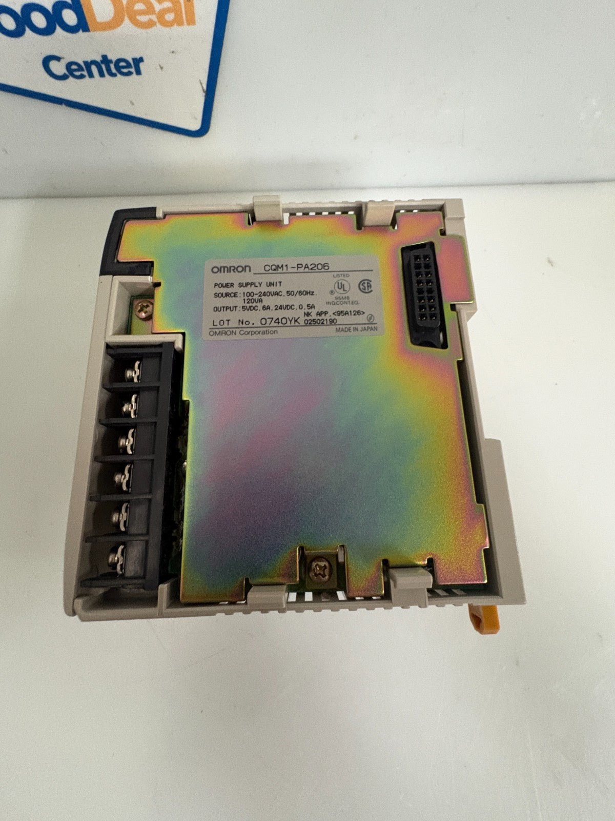 OMRON POWER SUPPLY CQM1-PA206