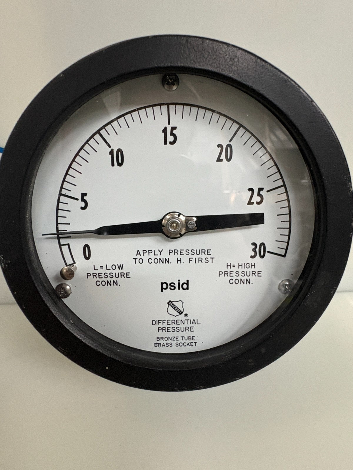 ASHCROFT 0-30 PSI DIFFERENTIAL PRESSURE GAGE 