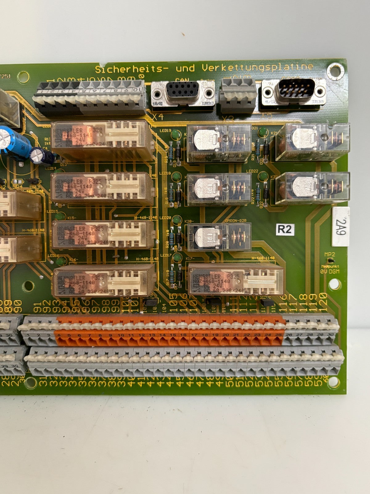 WOLLIN RELAY CIRCUIT BOARD 5713-0197285