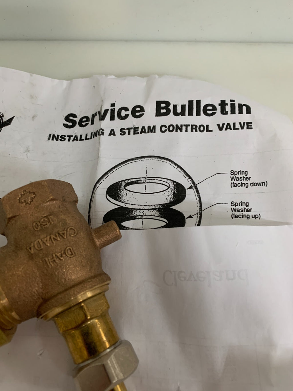CLEVELAND STEAM CONTROL VALVE 3/4" KE 02055-2