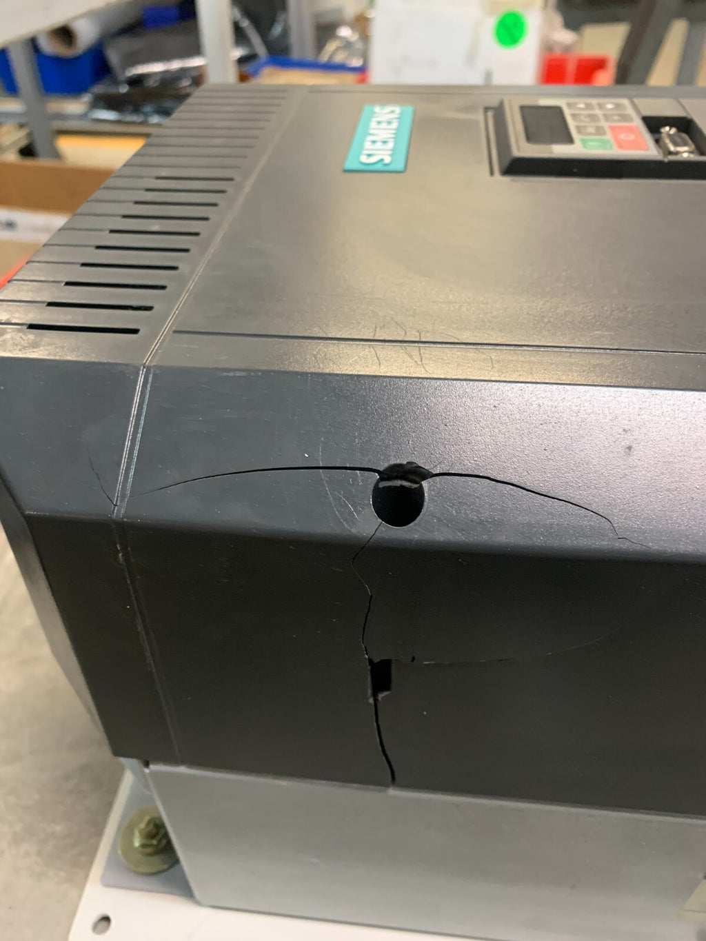 SIEMENS MIDIMASTER VECTOR 6SE3216-1FG40 CONTROL SENSORLESS