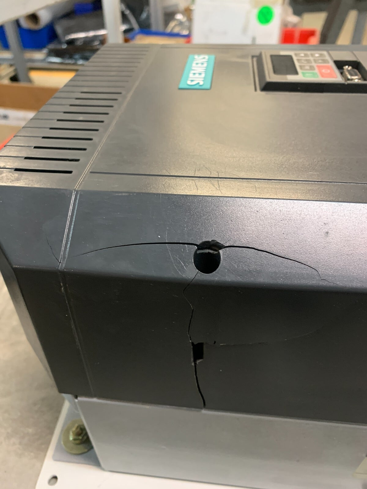 SIEMENS MIDIMASTER VECTOR 6SE3216-1FG40 CONTROL SENSORLESS