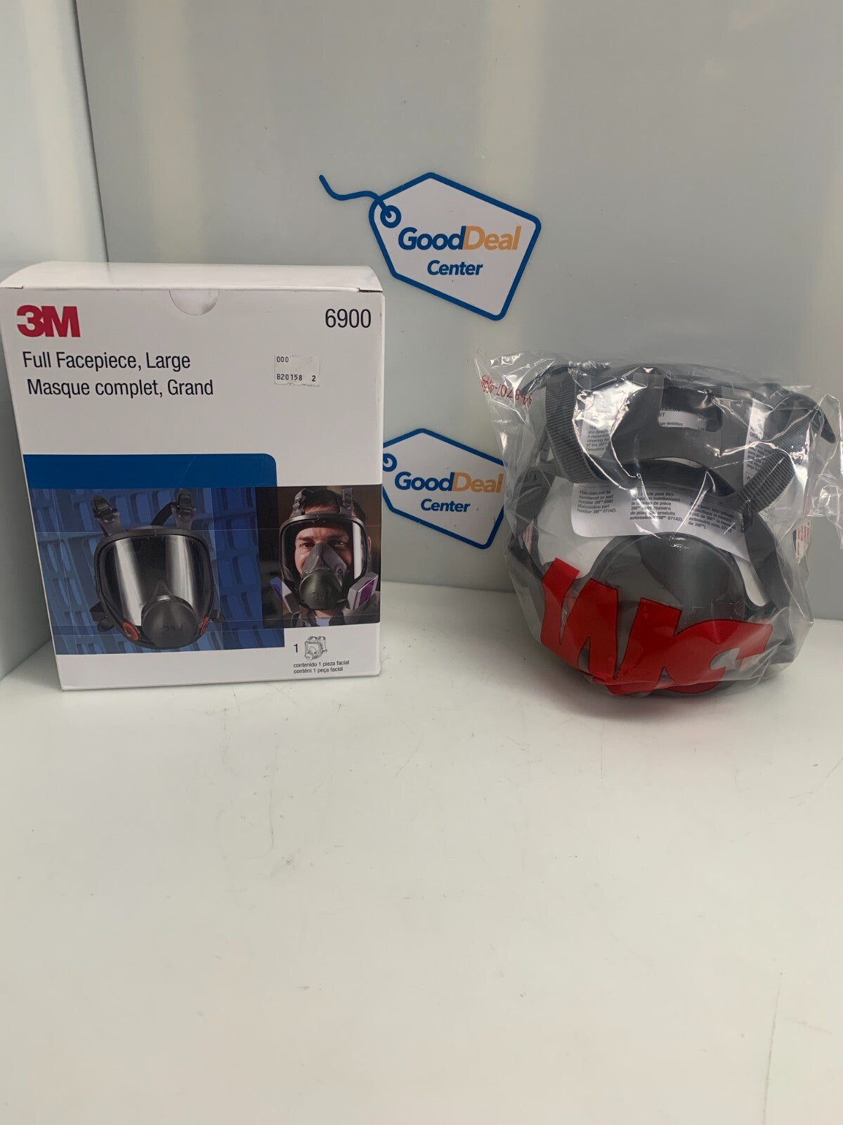 3M Size Large 6900 Full Face Reusable Respirator Full Face Gas Mask0