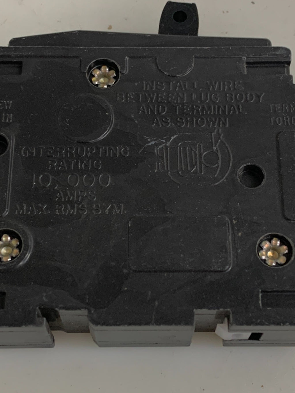 LOT OF 3 SQUARE D 20 AMP CIRCUIT BREAKER QOU120