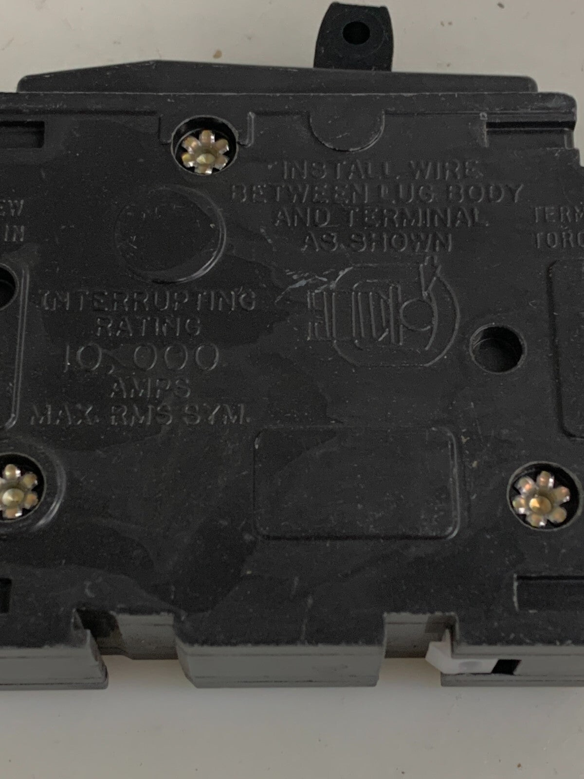 LOT OF 3 SQUARE D 20 AMP CIRCUIT BREAKER QOU120