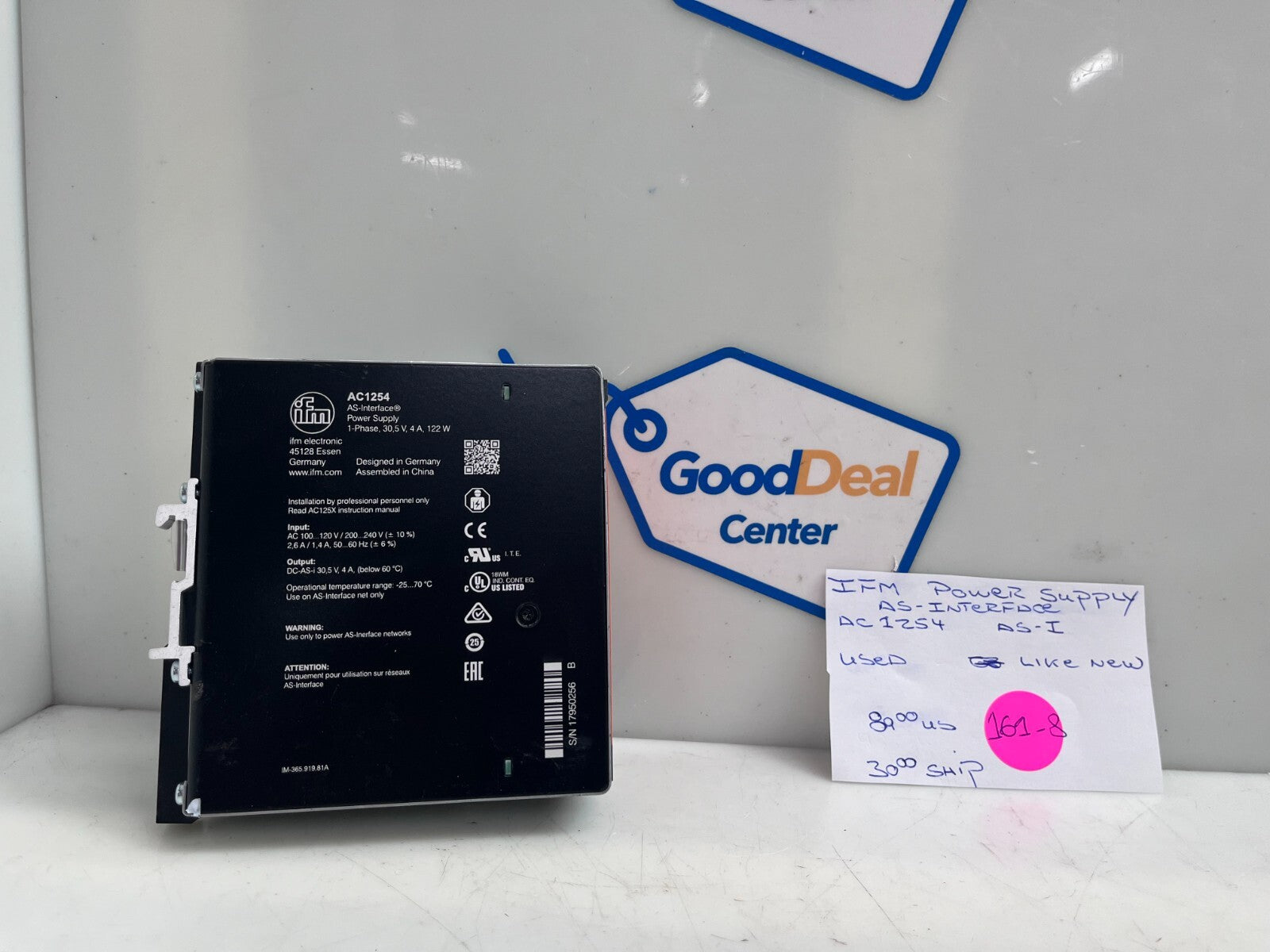 IFM  AC1254  AS-i    AS-interface   Power Supply