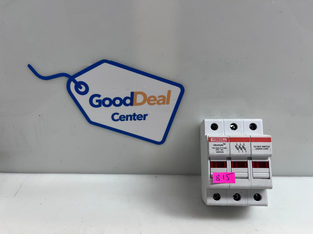 FERRAZ SHAWMUT USCC31 Ultrasafe Fuse Holder Y218038 600VAC, 30A