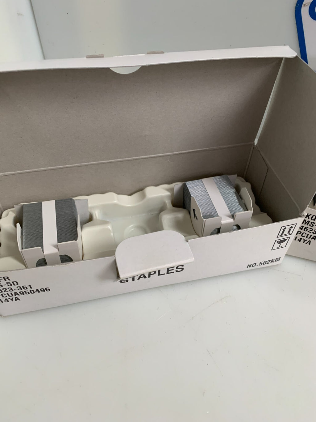 KONICA MINOLTA STAPLES KQFR MS-5D 4623-361 502KM LOT OF 2