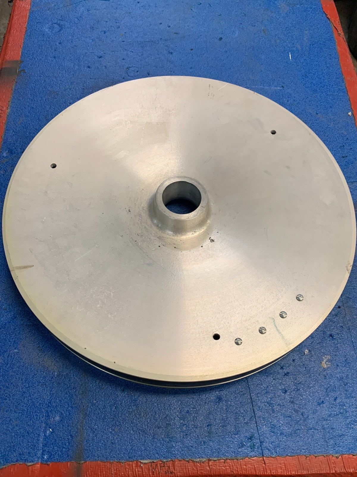 DO-ALL BAND SAW BLADE PULLEY 18 1/4" DIA 2" SHAFT 1 1/2" WIDE0
