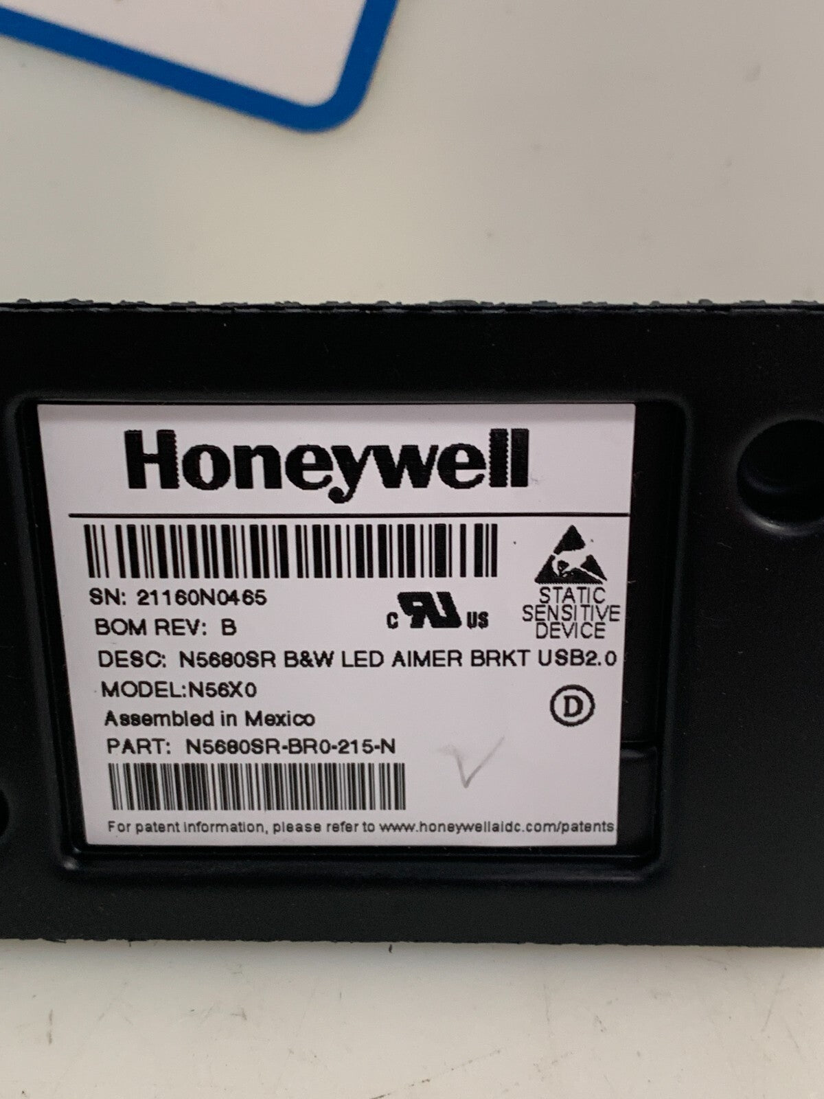 Honeywell N56X0 Rev B Scan Engine Module