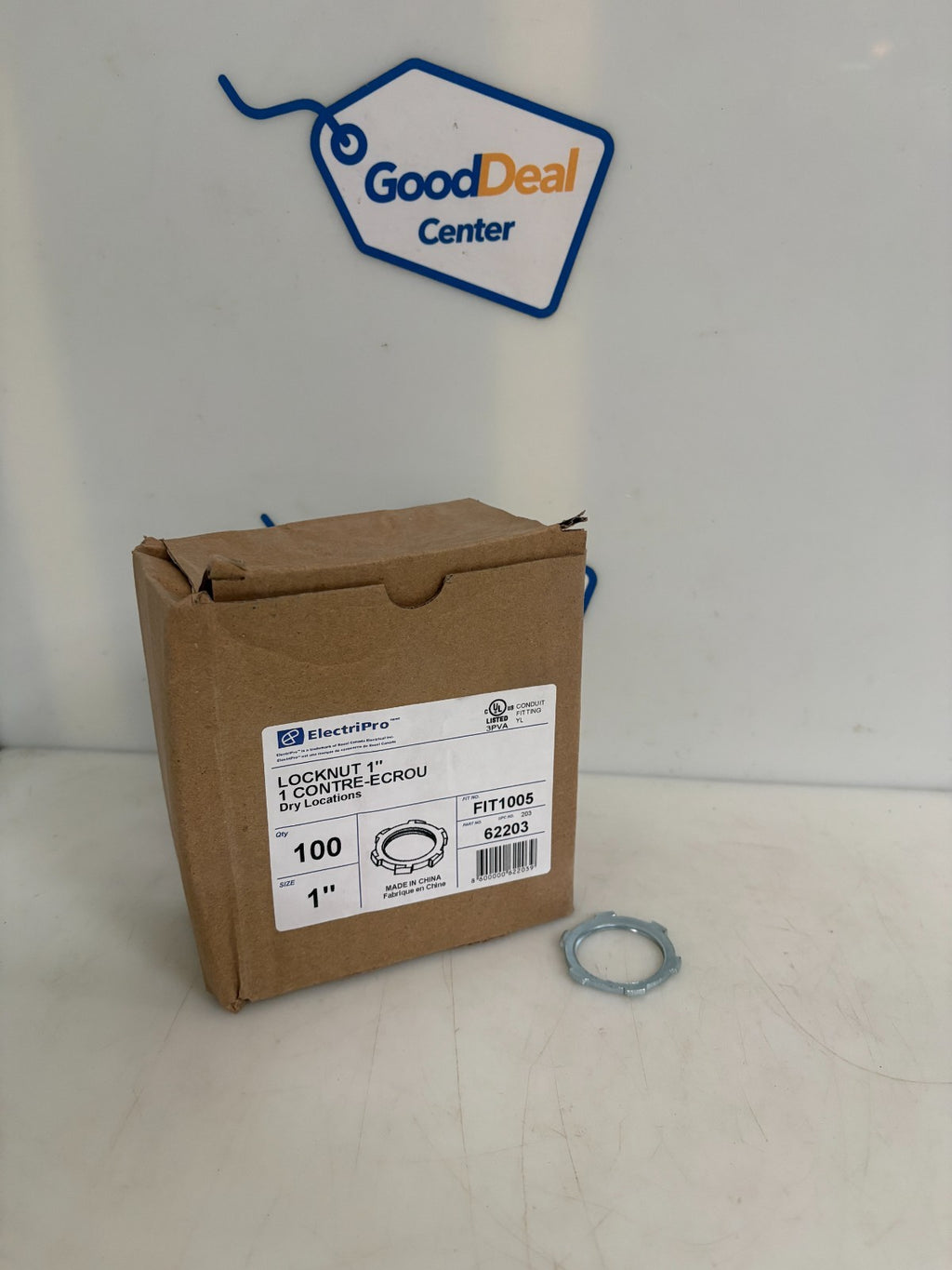 ELECTRIPRO 1" LOCKNUT FIT 1005 62203 100 IN BOX0
