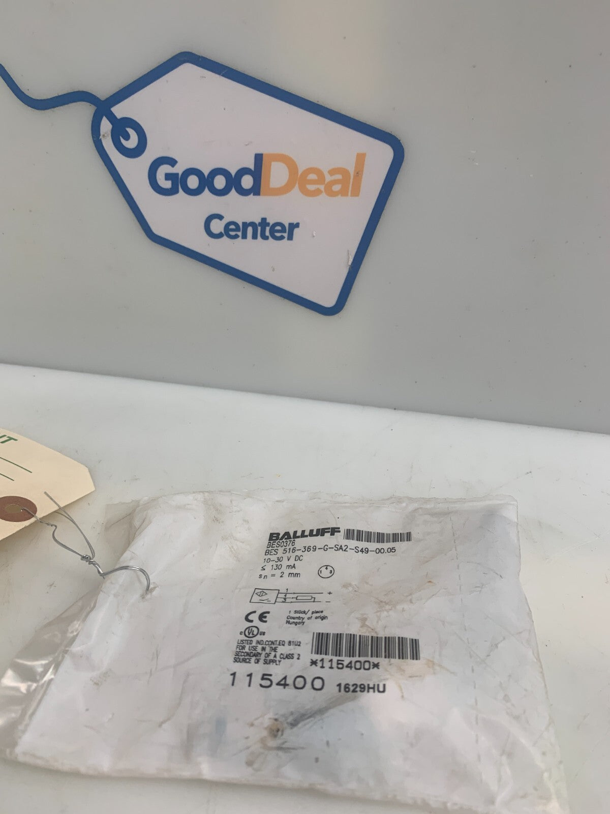 TRUMPF / Balluff  BES0376  Sensor Cable BES 516-369-G-SA2-S49-00,05