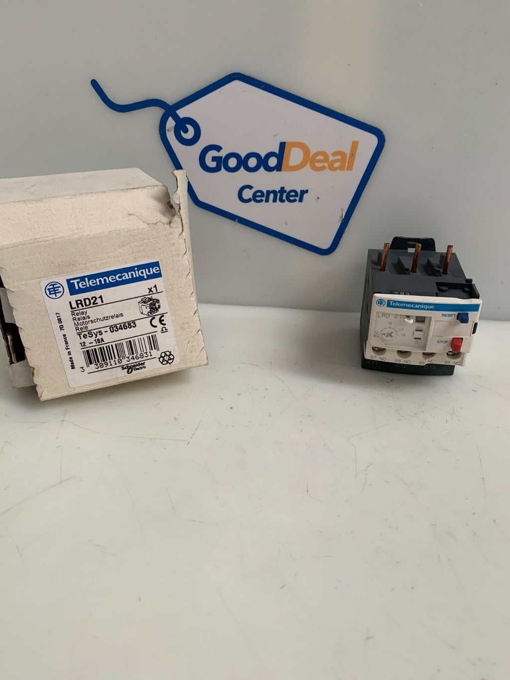 TELEMECANIQUE OVERLOAD RELAY LRD21