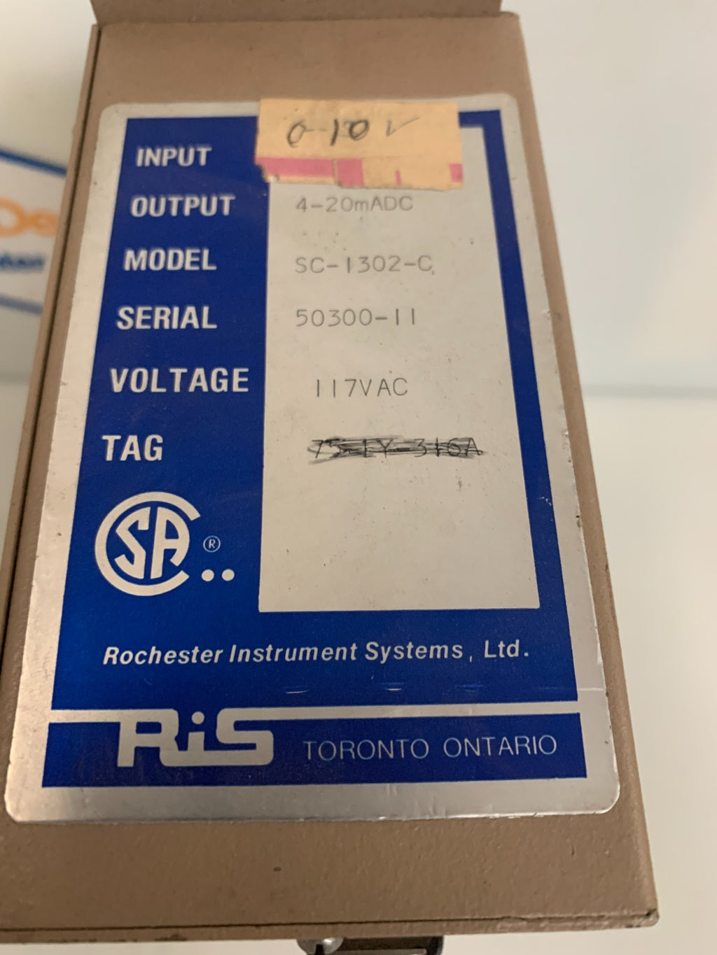 RIS ISOLATED TRANSMITTER SC1302