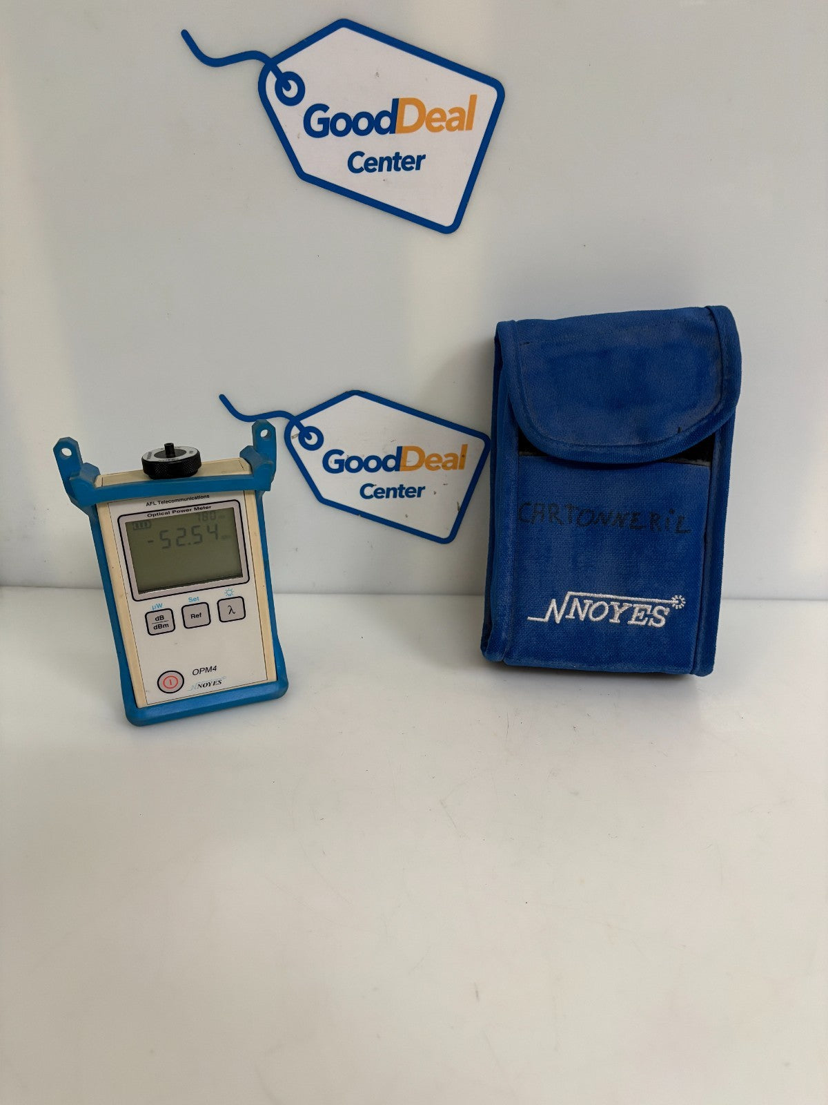 NOYES FIBER OPTICAL METER 0PM4 IN CASE0
