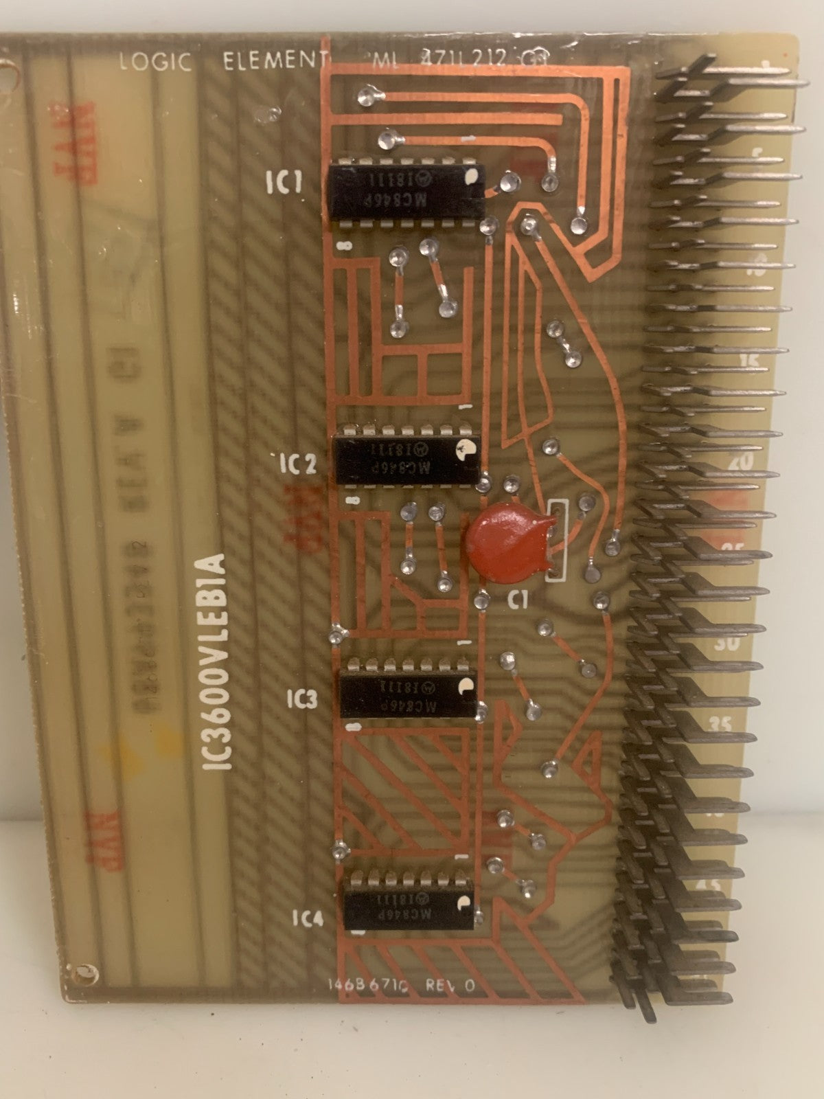 GENERAL ELECTRIC LOGIC ELEMENT ML 471L212 G1