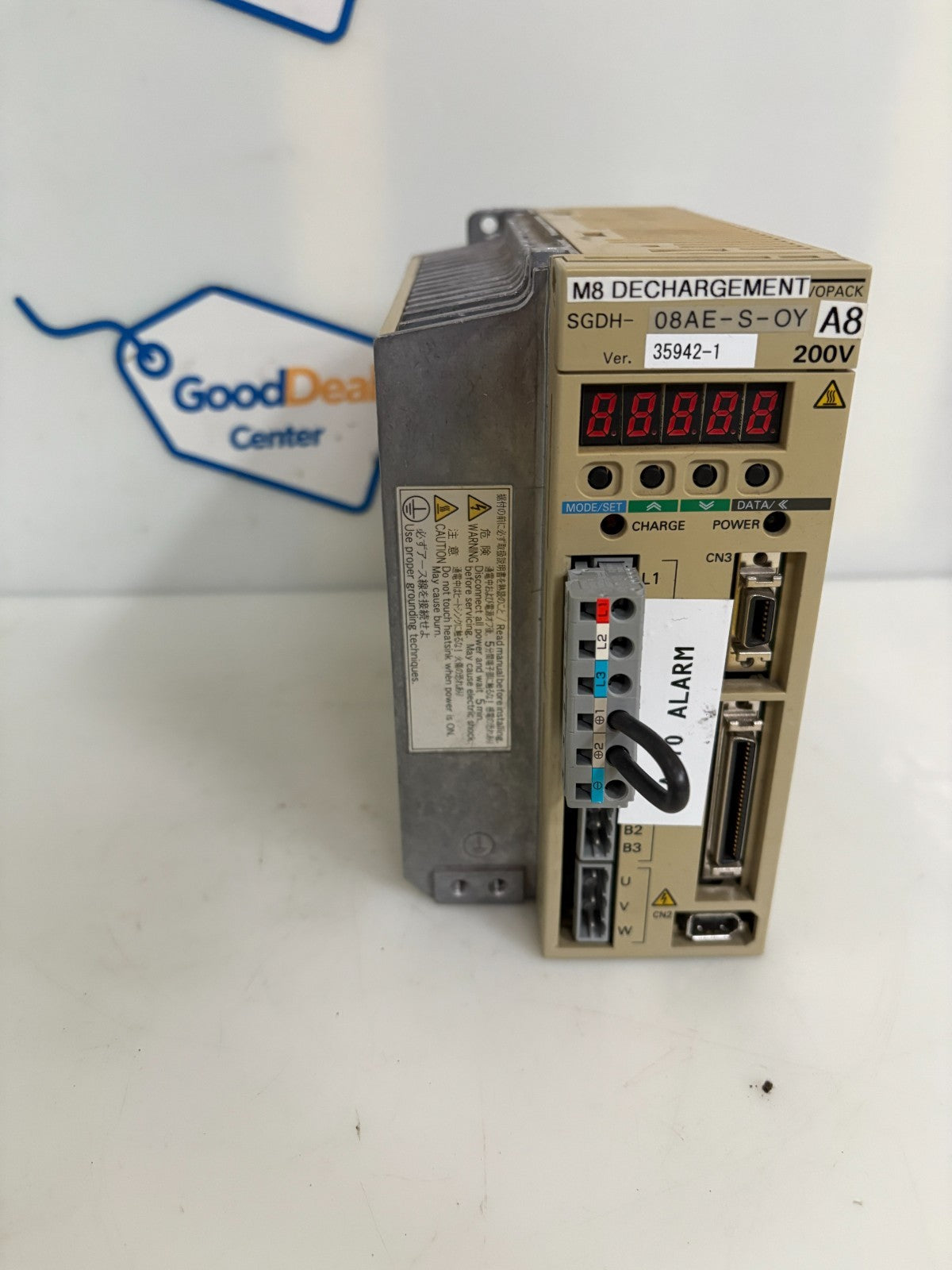 YASKAW SERVOPAK SGDH15DE-0Y0