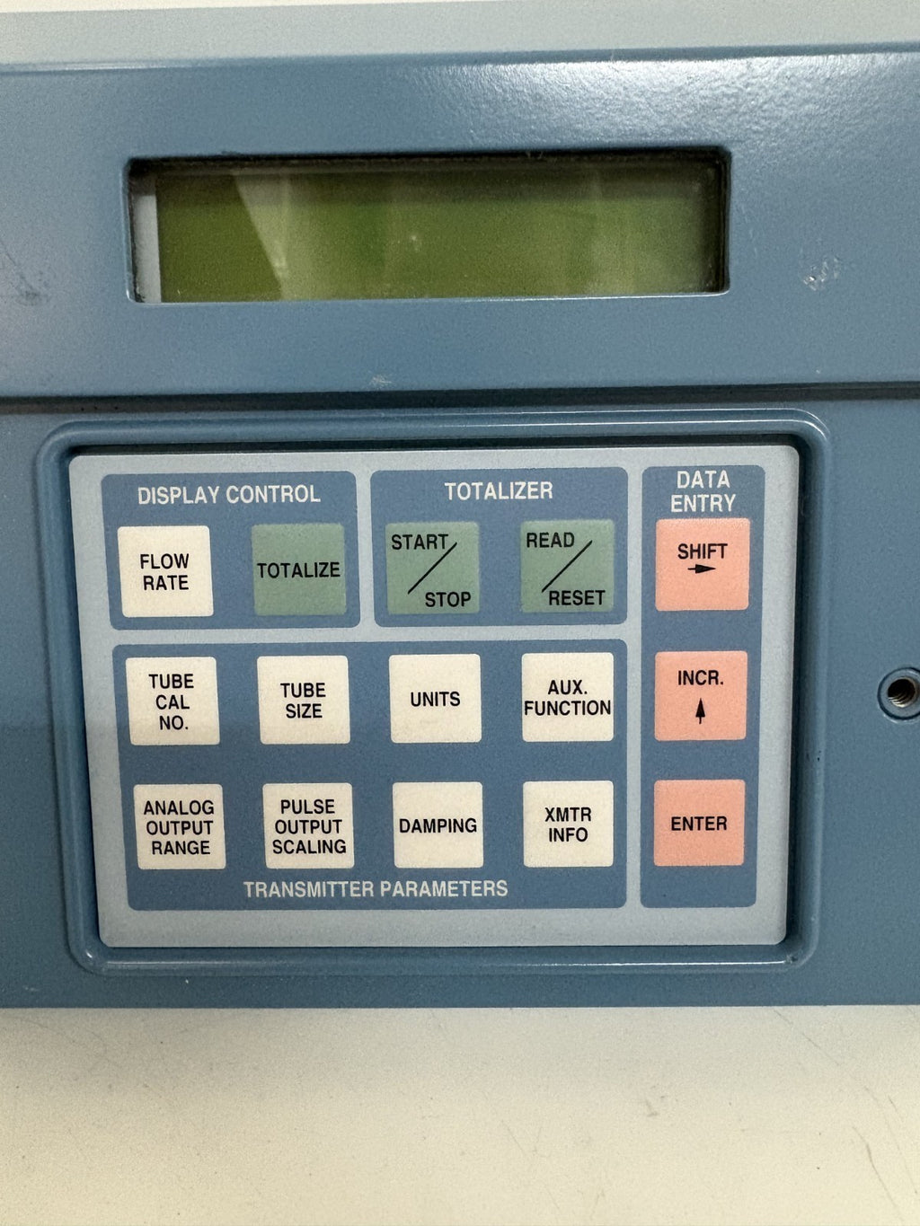 ROSEMOUNT MAGNETIC FLOWMETER TRANSMITTER INTERFACE W/PARAMETERS BOARD1