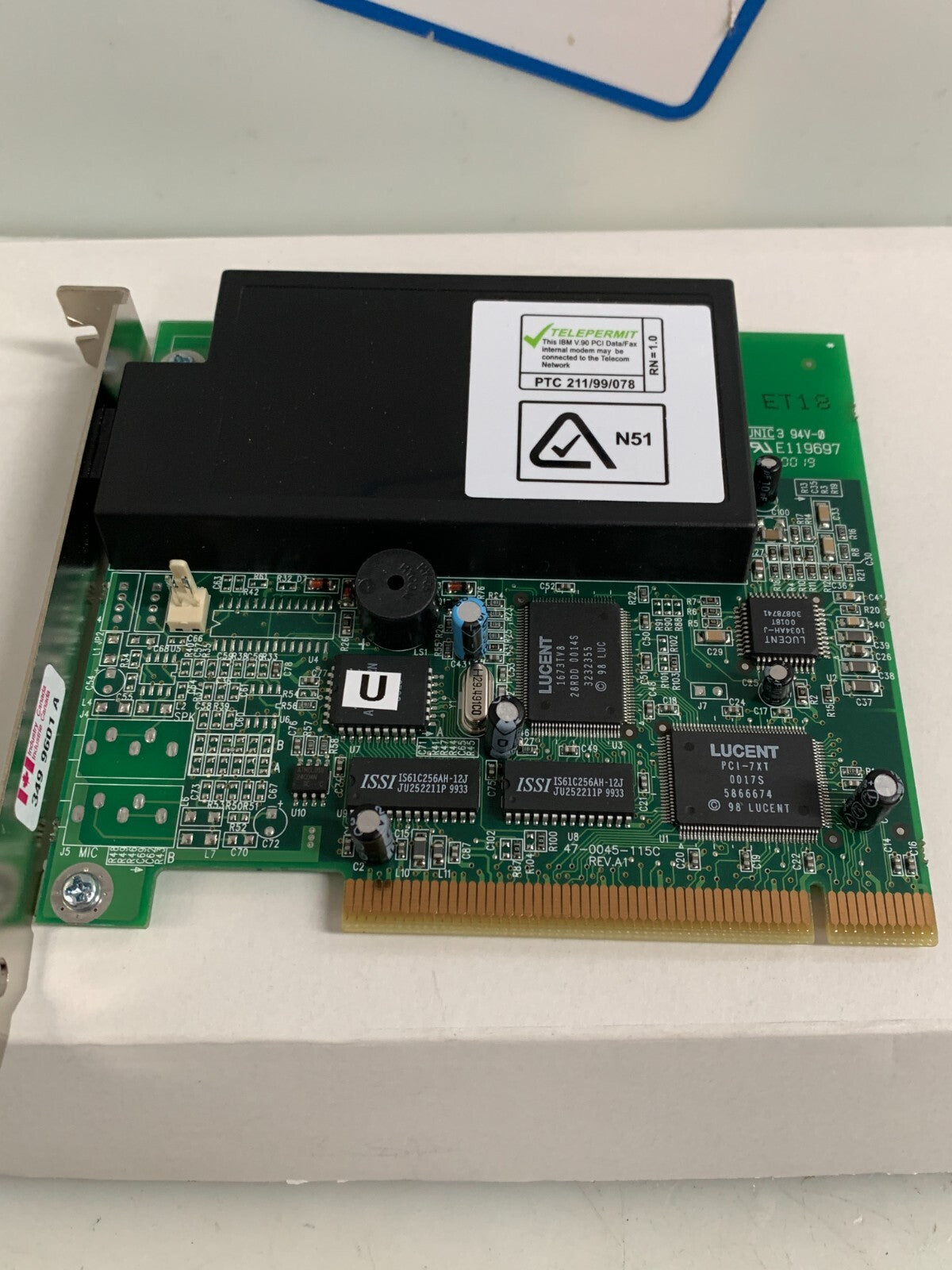 1BM DATA FAX MODEM 33L 45821
