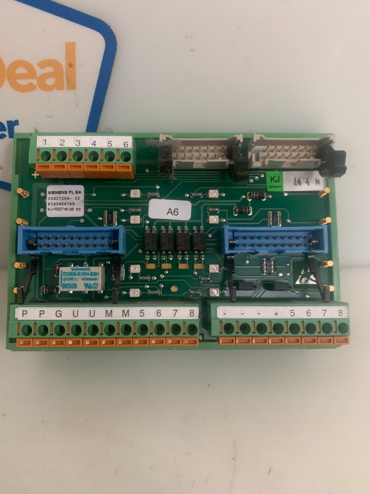 SIEMENS PLEA INTERFACE MODULE 00327284-02 PHOENIX CONTACT UMK-SE 11.25-1