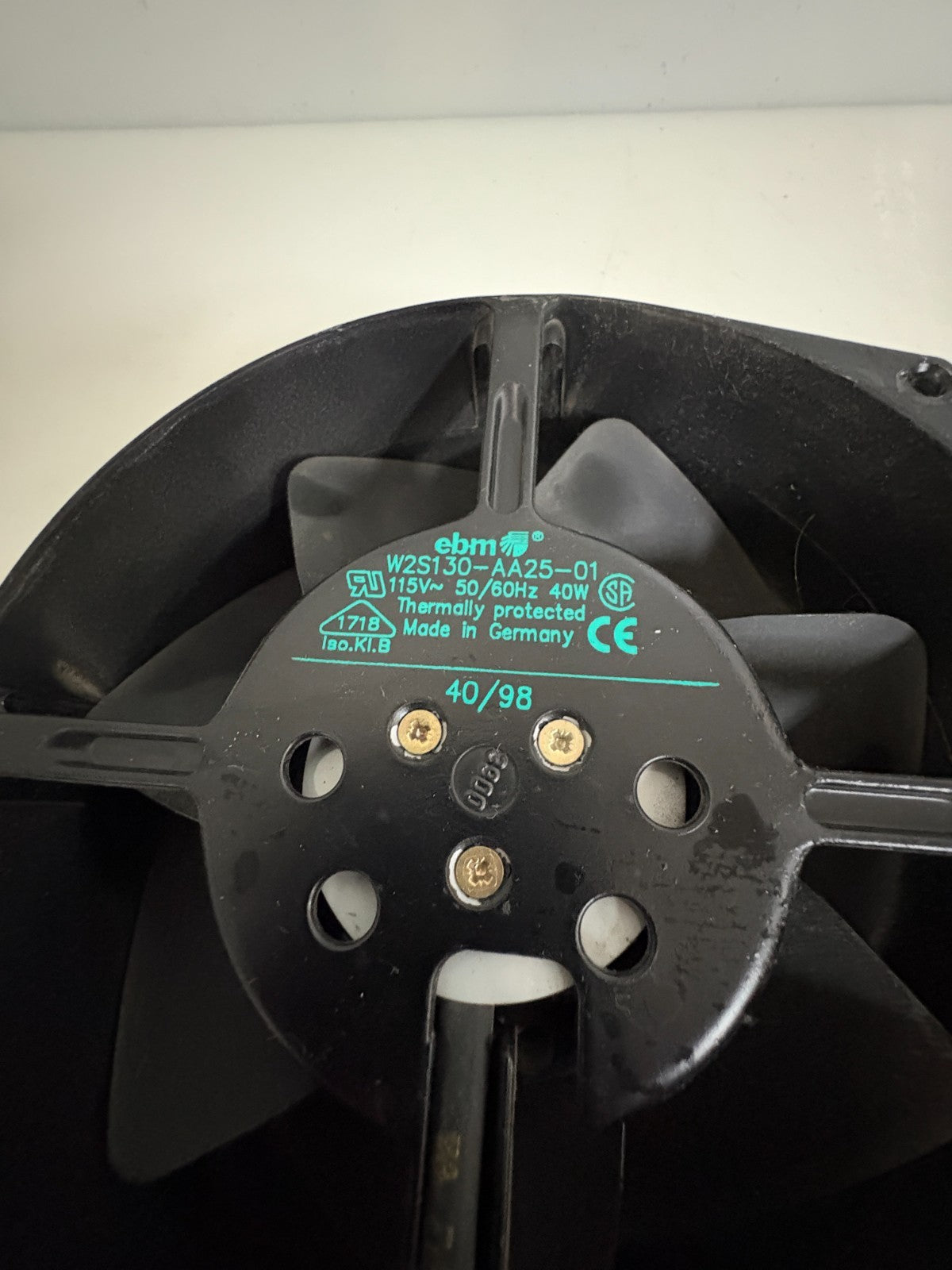 EBM AXIAL COOLING FAN W2S130-AA25-01