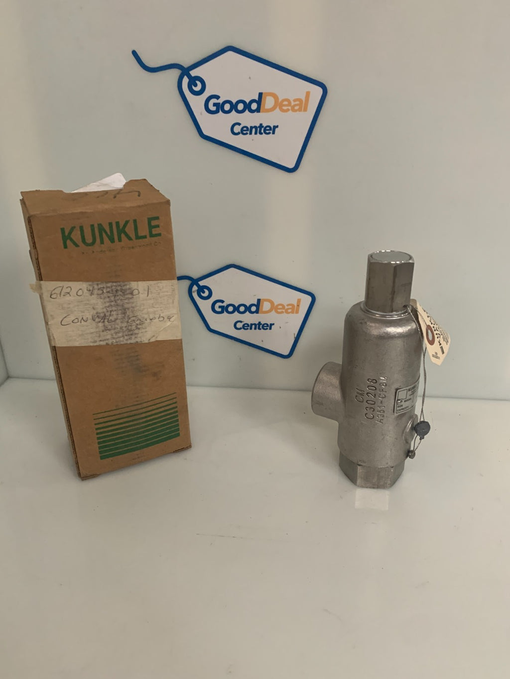 KUNKLE PRESSURE RELIEF VALVE 125PSI 1/2 " 171S - CO1-MG-04000