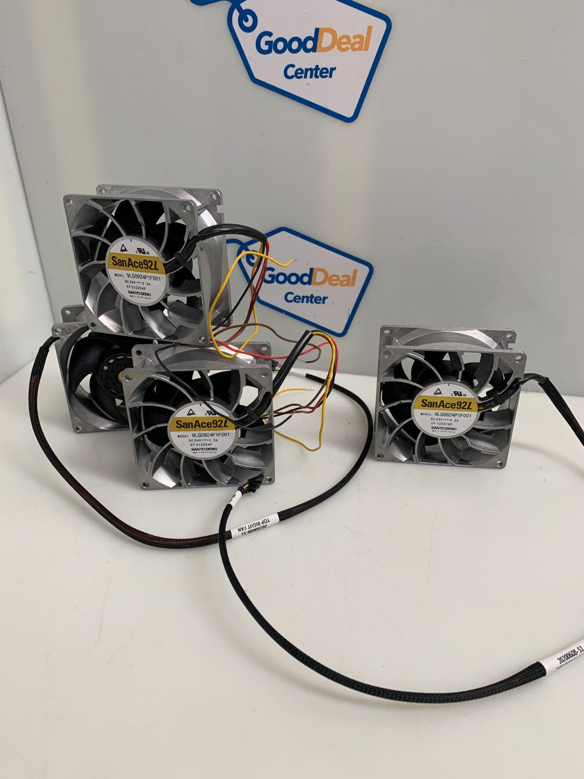 SANYO DENKI / San Ace 92L  Axial Fan 9LG0924P1F001  (NEW, Lot of 4)